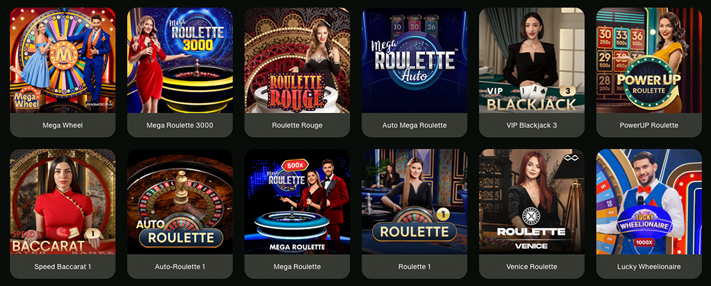 CashWin Kasyno, Kasyno na Żywo, blackjack