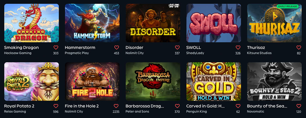 Gry Slot, Gamdom Crypto Casino, online kasyno