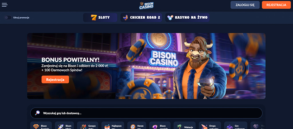 Bison Casino w Nowej Odsłonie, Aktualizacja Bonusów 2026