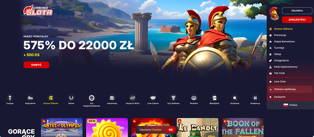 kasynach online, Bonusy w Slota Casino