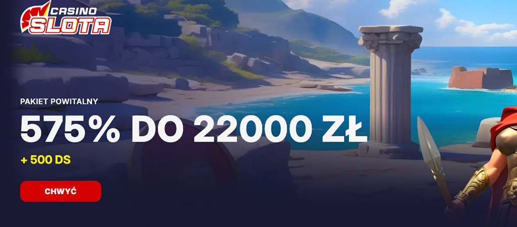 Darmowych spinów, Slota Casino Bonus Powitalny