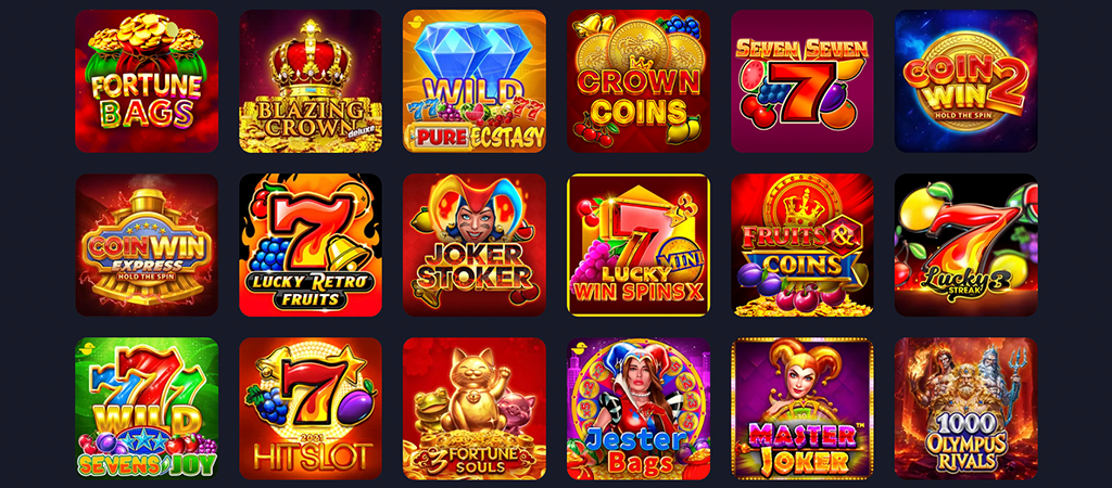 Selekcja Gier na Vox Casino, sloty, casino games