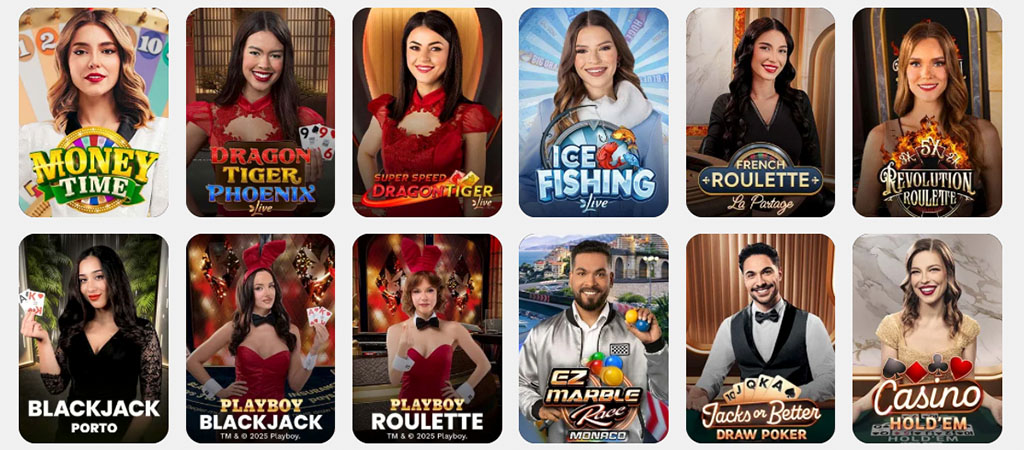 Gry na żywo, Janusz Kasyno, online casino