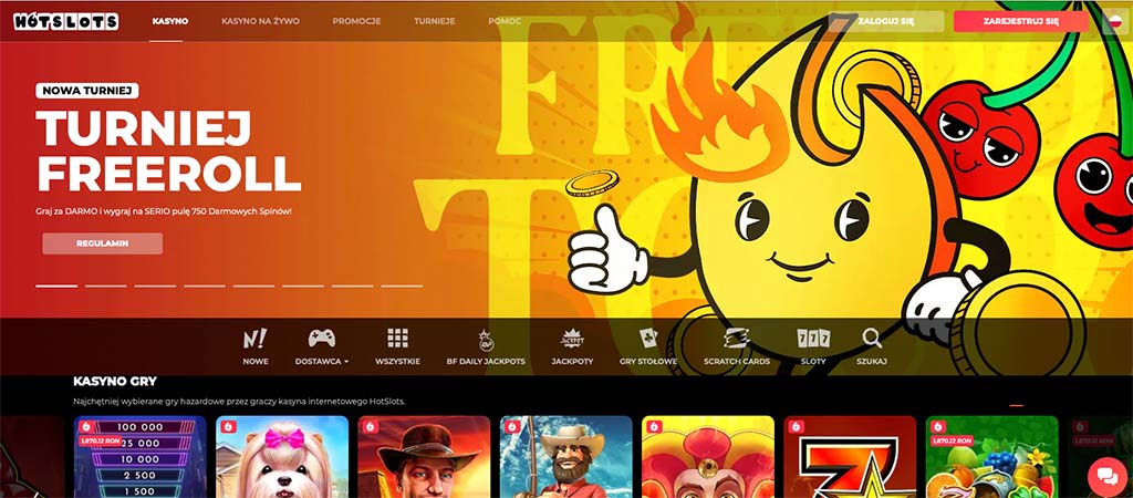 HotSlots, kasyna Hotslots w 2025 roku, online casino
