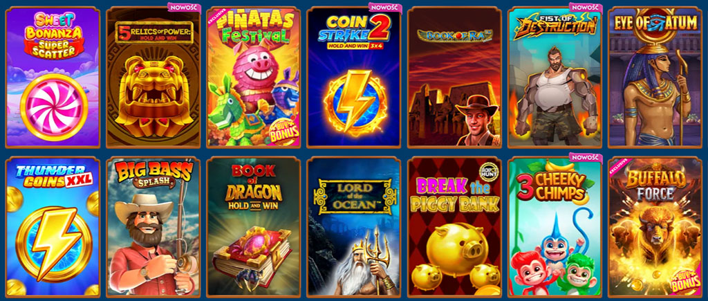 oferta gier dostępnych, slots, Winbay Casino