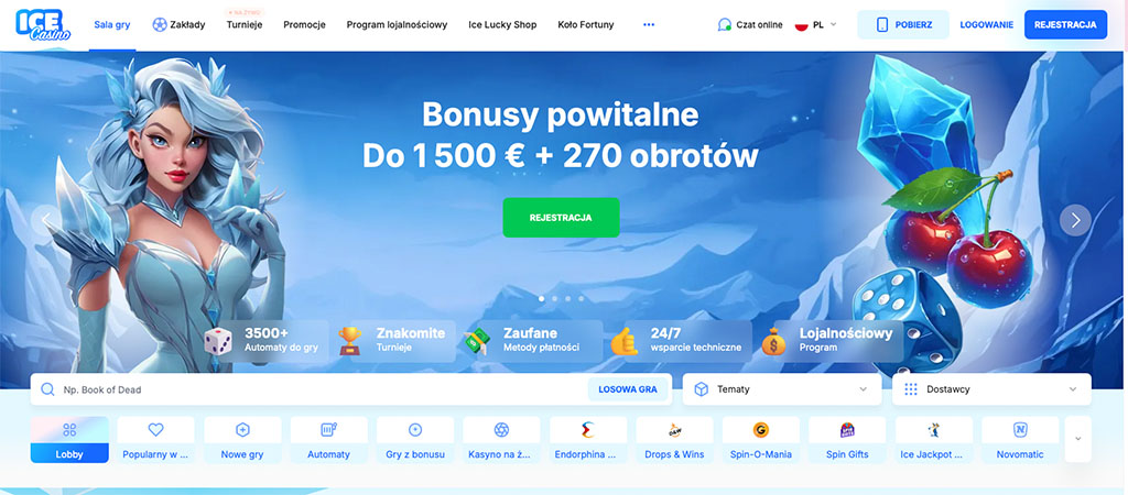 Ice Casino 2026, Najlepsze Kasyno Online