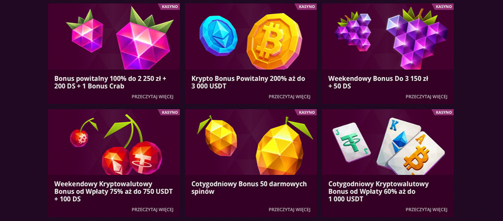 Malina Kasyno, Bonus na Darmowe Spiny