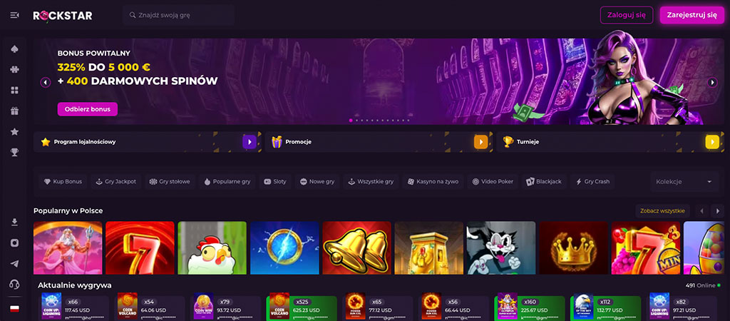 Najnowsza Recenzja 2026 i Szczera Opinia o Kasynie RockStar Casino