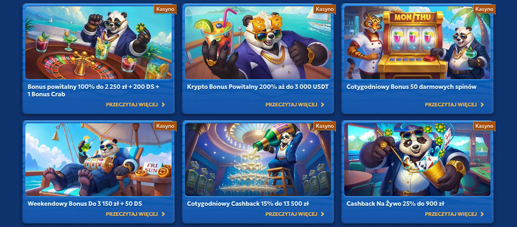 Bonusy i Promocje w Pandido Kasyno 2026