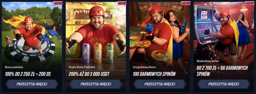 Krypto Bonus Powitalny VegasHero 100% do 200 USDT