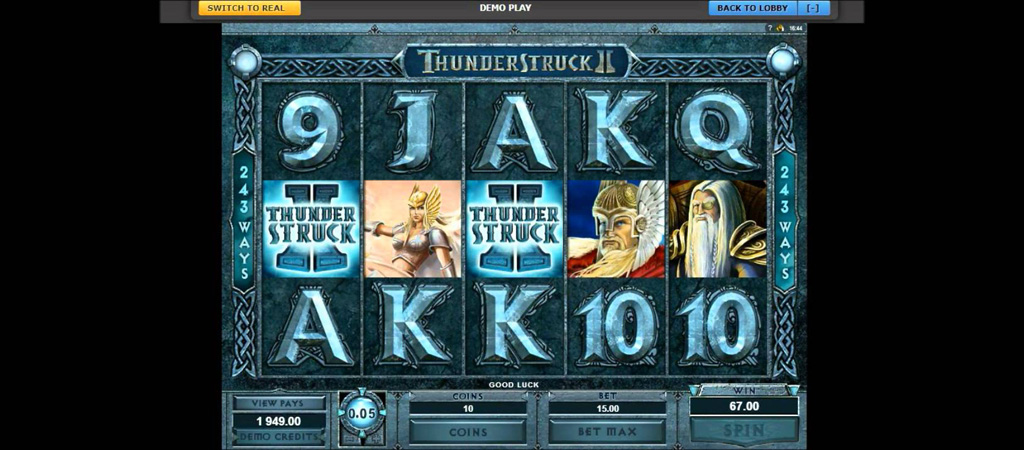 Thunder Struck dla Fanów Nordyckiej Mitologii i Postaci Thora