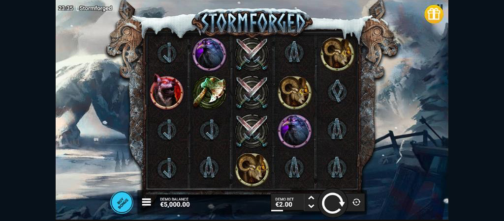 Motyw i klimat automatu online Stormforged, sloty