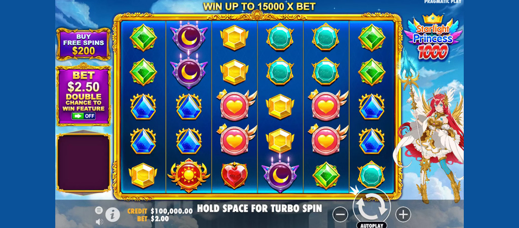 Starlight Princess, Starlight Princess Automat, kasyno