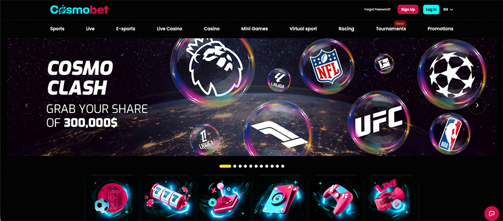 CosmoBet Casino w Nowym Teście po Polsku 2026