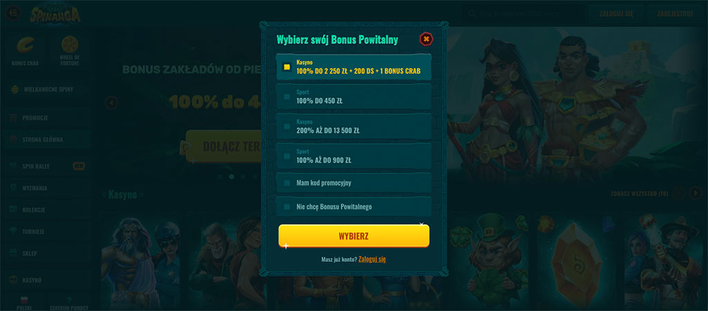 Rejestracja Konta Gracza - Formalności i Opłaty