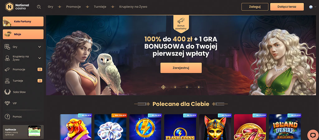 National Casino w Najnowszej Odsłownie