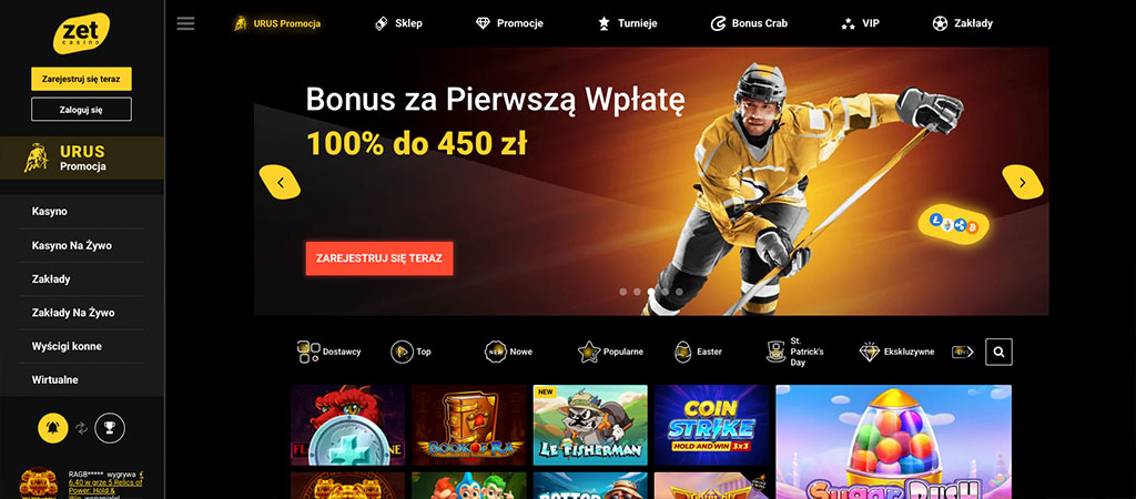 Spróbuj Szczęścia w Grach od ZetCasino i zgarnij