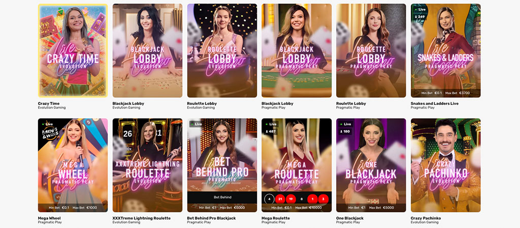 Portfolio Gier Stołowych,Pragmatic Play, NetEnt i Inni