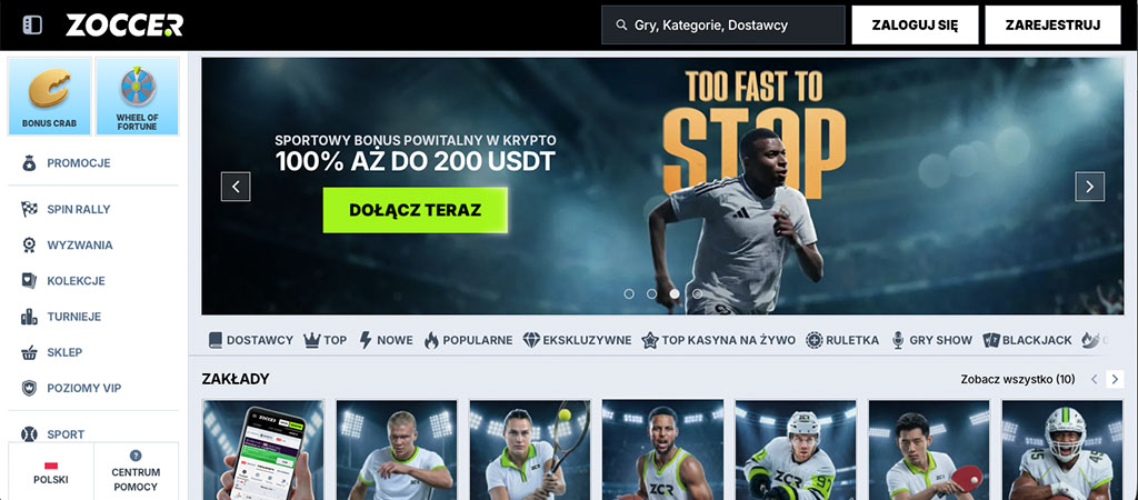 Zoccer Kasyno, Kasyno Online na Rynku Slotów
