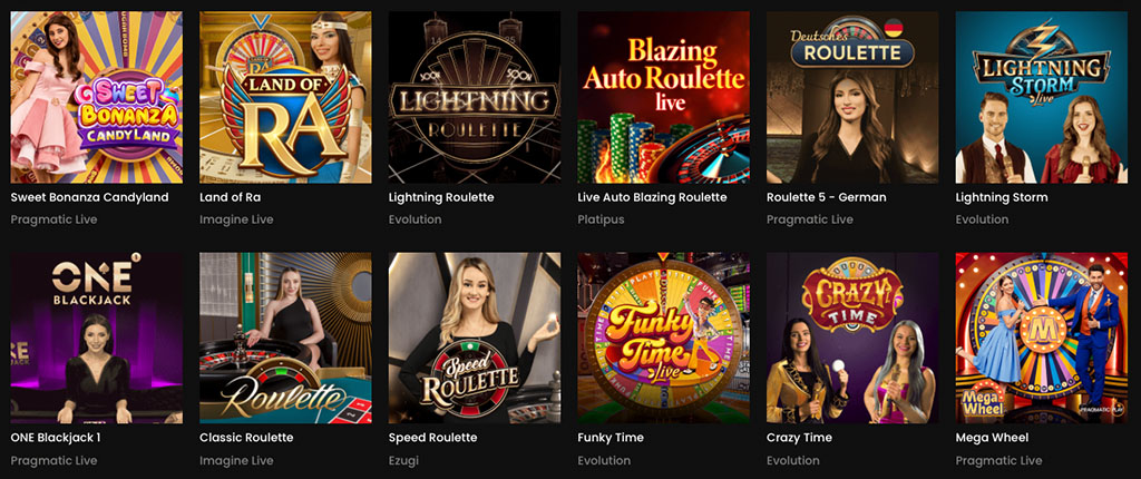 Kasyno na Żywo, Blackjack, Poker, Ruletka i Baccarat