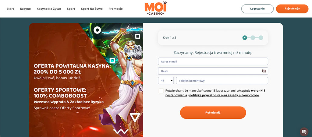 Moi Casino, plskie casino, online casino