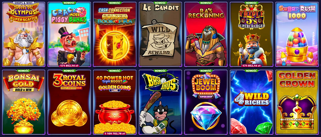 Popularne Gry Slot w Kasynie Internetowym AlfCasino