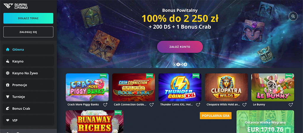 Niezapomniane Opcje Rozrywki w Kasynie, Online Buran Casino