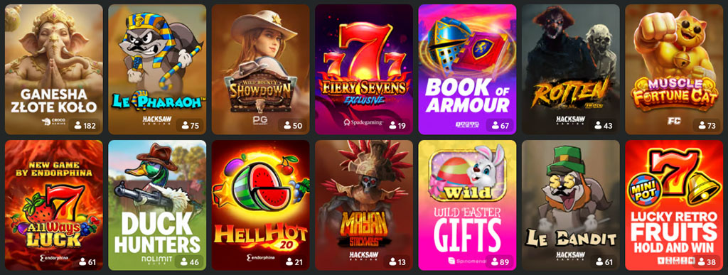 Oferta Gier Kasynowych w platformie rozrywkowej BC Game pl, slot