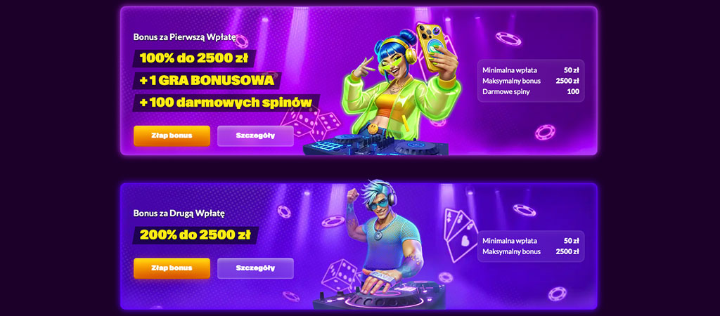 Koło Fortuny dostępne do każdej wpłaty, online casino