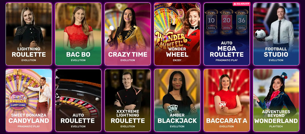 Prowadź rozgrywkę w kasynie na żywo, Poker, Ruletka i Blackjack