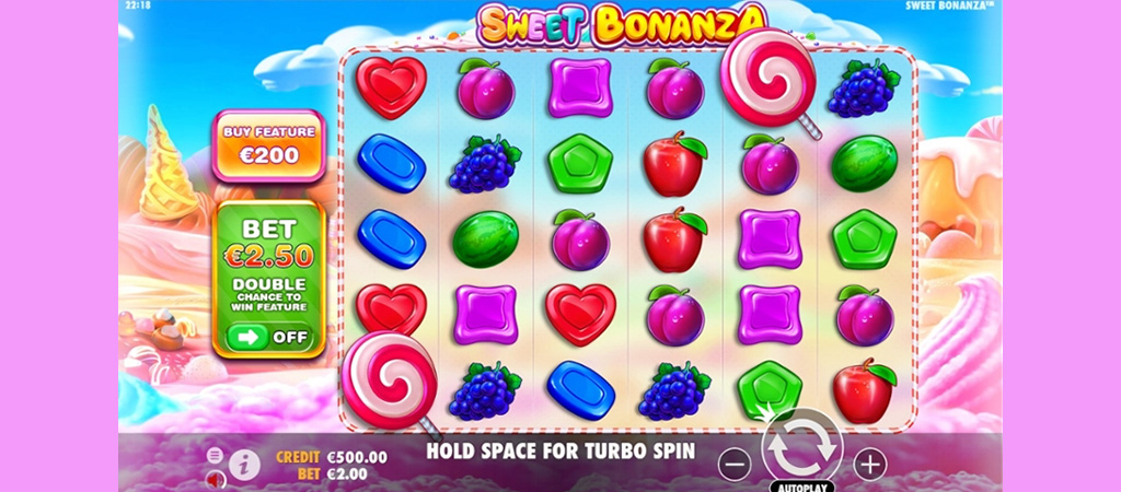 Gra Sweet Bonanza, najpopularniejszy slot, slot