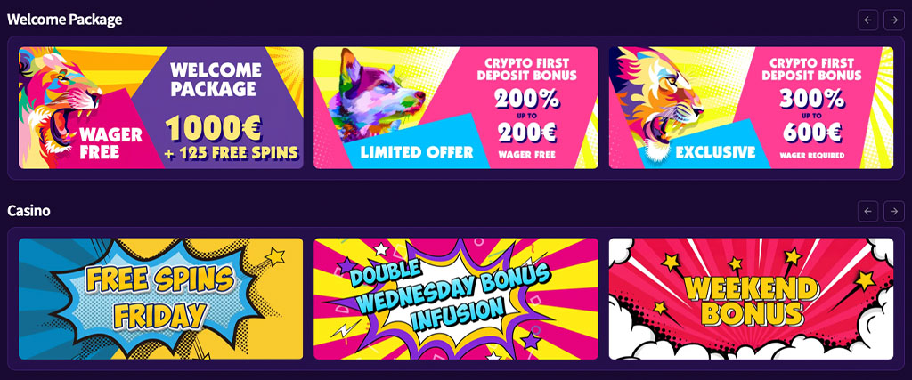 Kasyno Bonus Powitalny, Bonus Weekendowy