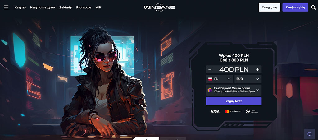 Winsane Casino Dla Prawdziwych Gamerów, online casino