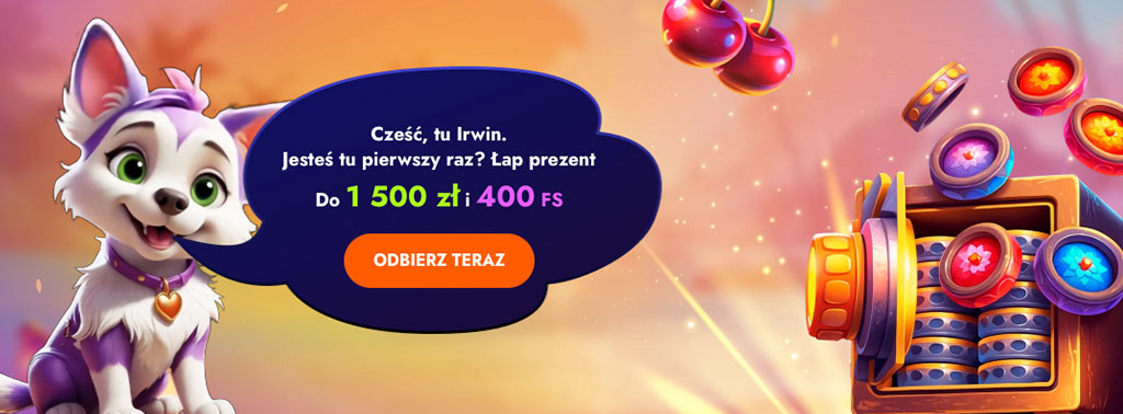 Irwin Casino Bonus Powitalny dla Nowych Graczy