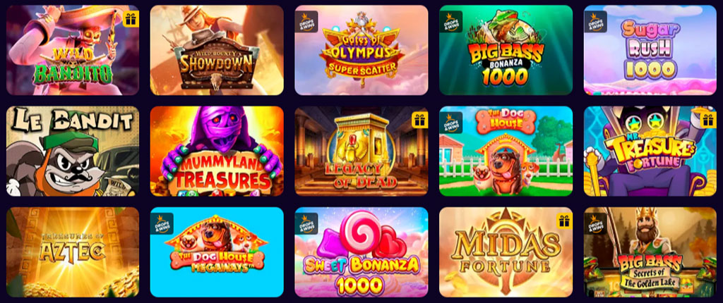 Oferta Gier Kasynowych, Graczy w Irwin Casino