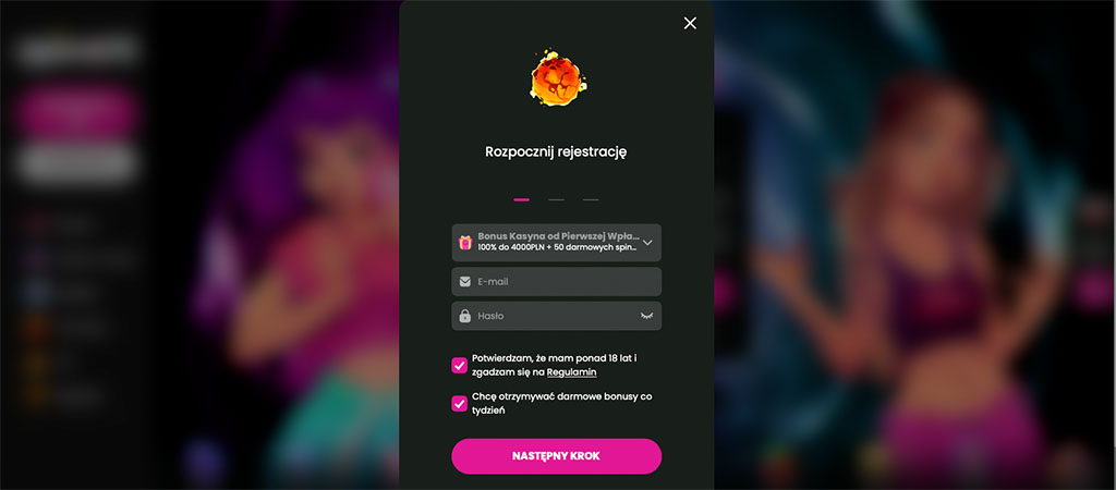 Darmowych Spinów na Grę Tygodnia, online casino