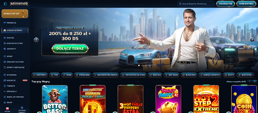 Millioner Casino Wkracza na Europejski Rynek
