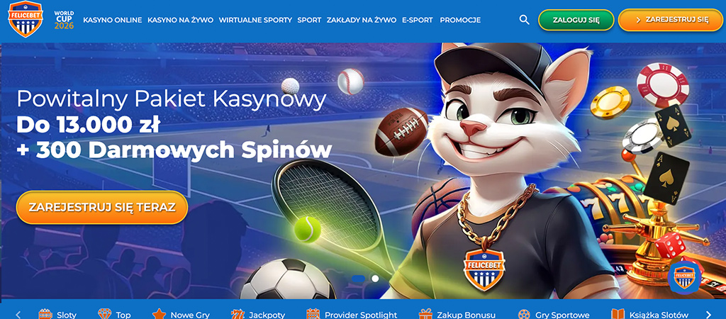 FeliceBet, Nowe Kasyno Online w Teście